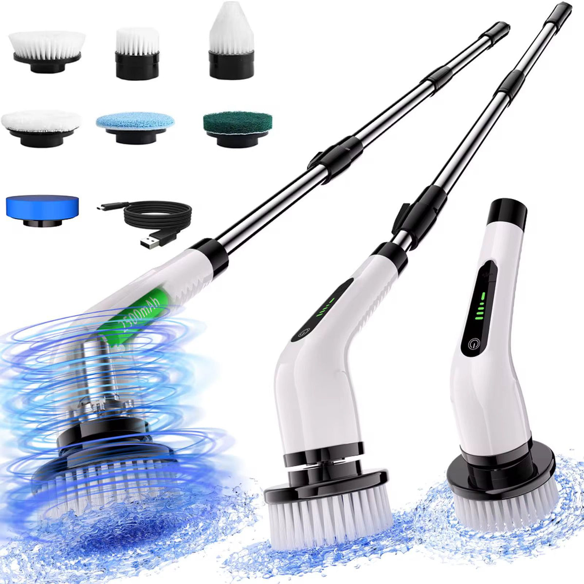 Cepillo de Limpeza Rotativo - PowerClean 360°
